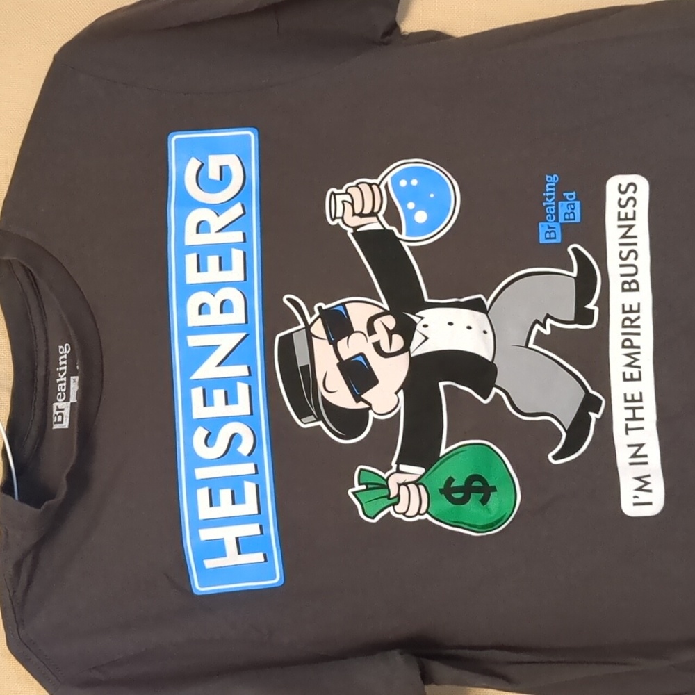 Breaking Bad Heisenberg I'm In The Empire Business Monopoly T-Shirt Men's Large